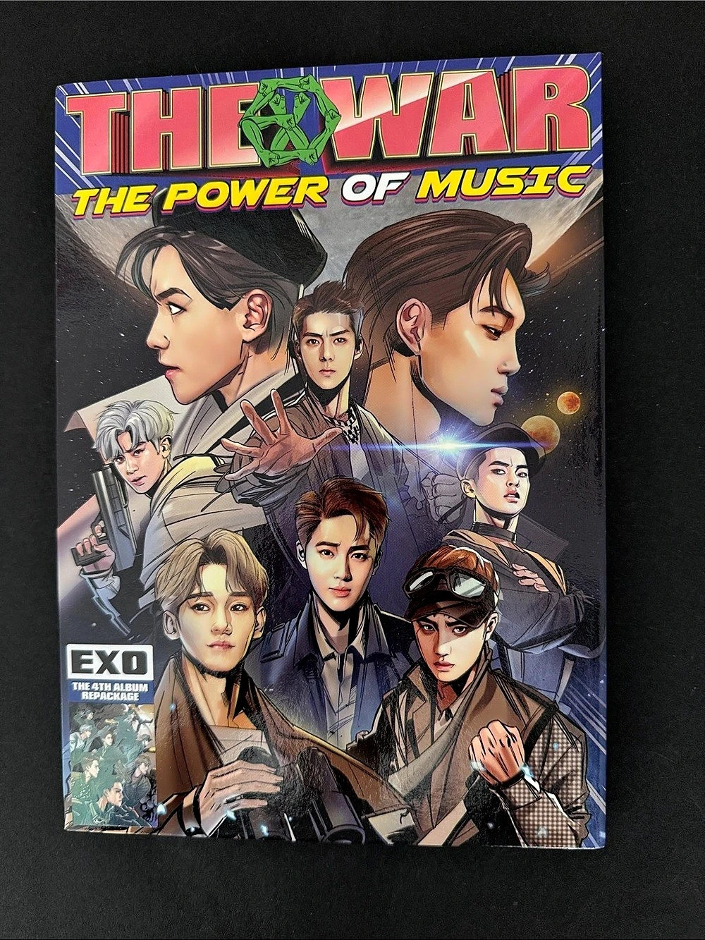 EXO The War Power Of Music K-POP CD 4th Repackage Studio Album
